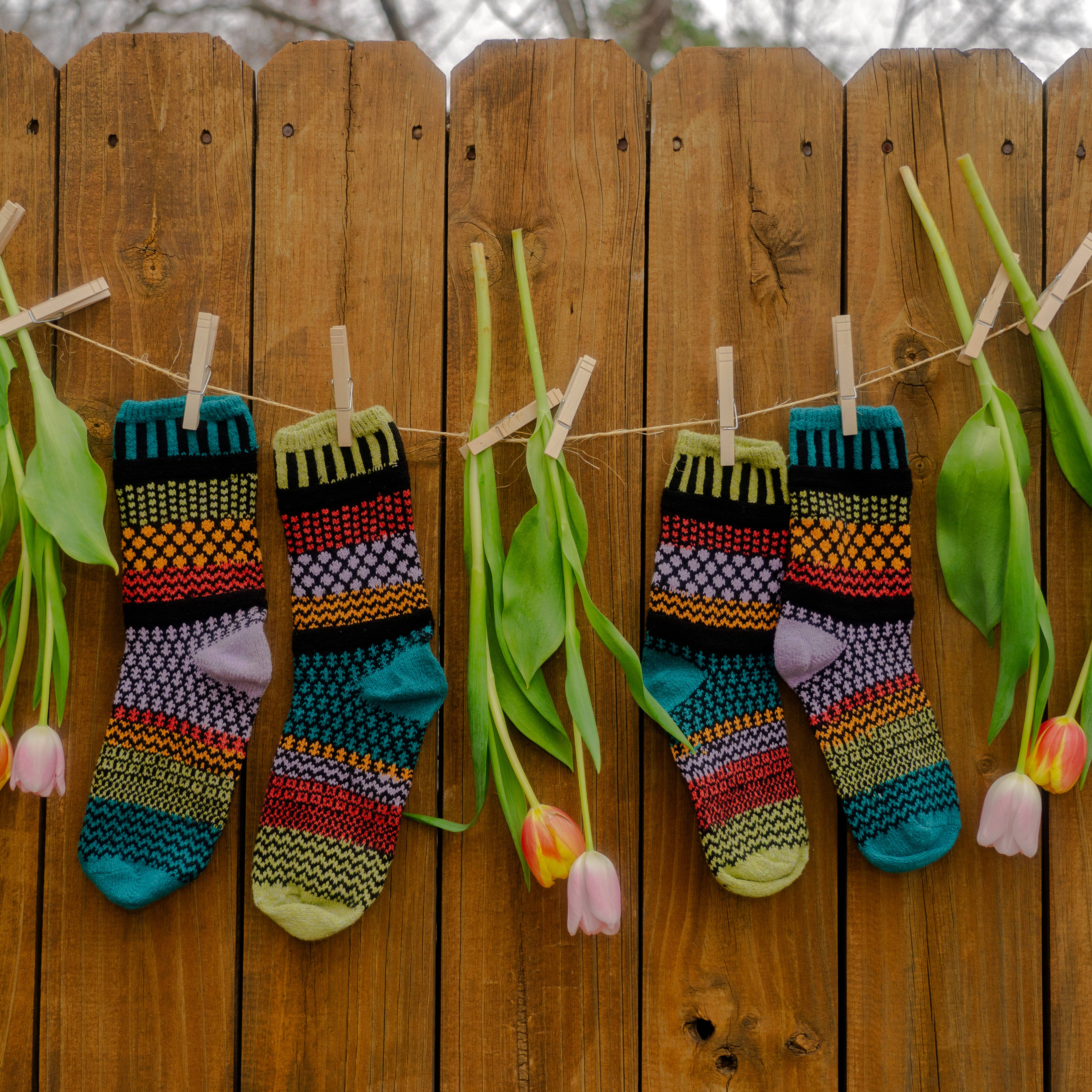 Solmate Socks – Meias - Mulher por atacado – Meias Crew de Alcachofra | Eco-Friendly & Made In The USA1