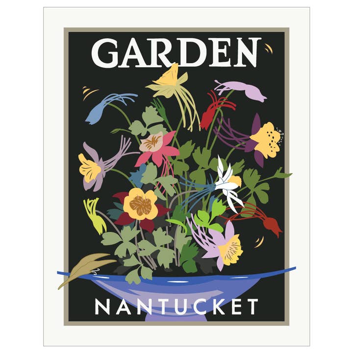 Fridgedoor - Wholesale Magnet - 2.5'' x 3.5'' Nantucket Garden Flower Bouquet Magnet