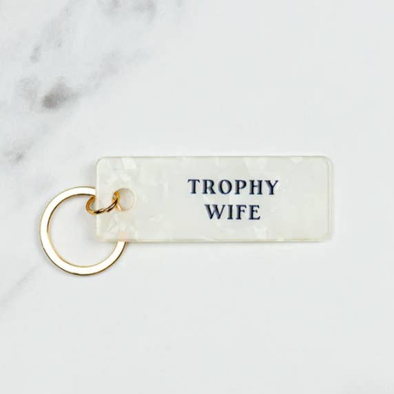 Trophy Wife Keychain for wholesale by Candier