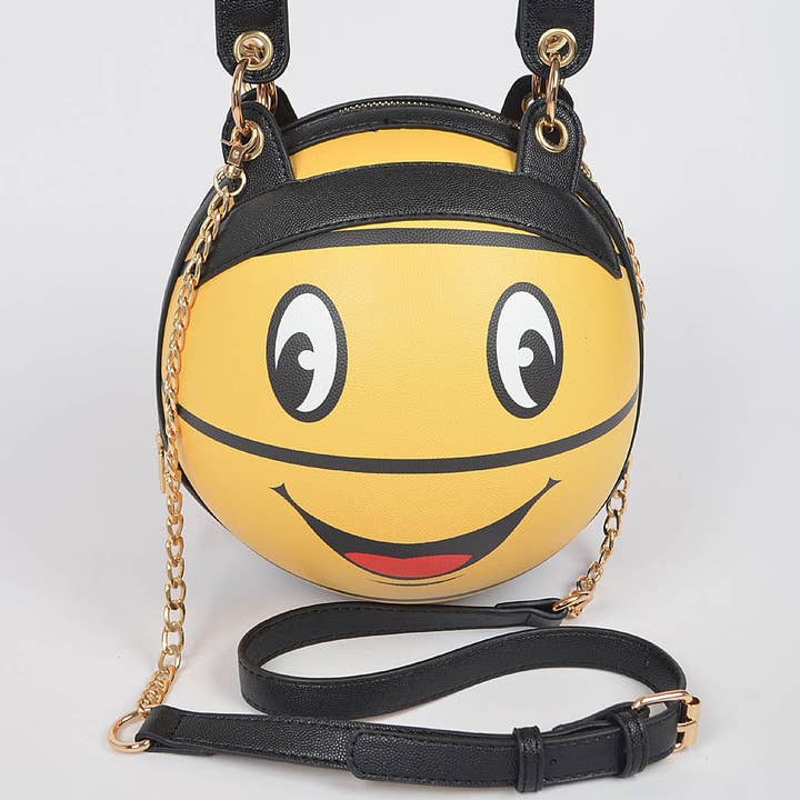 3AM BY H&D ACCESSORIES - Vendita all'ingrosso Borsa a tracolla - Donna - Borsa per palline con manico superiore Smile