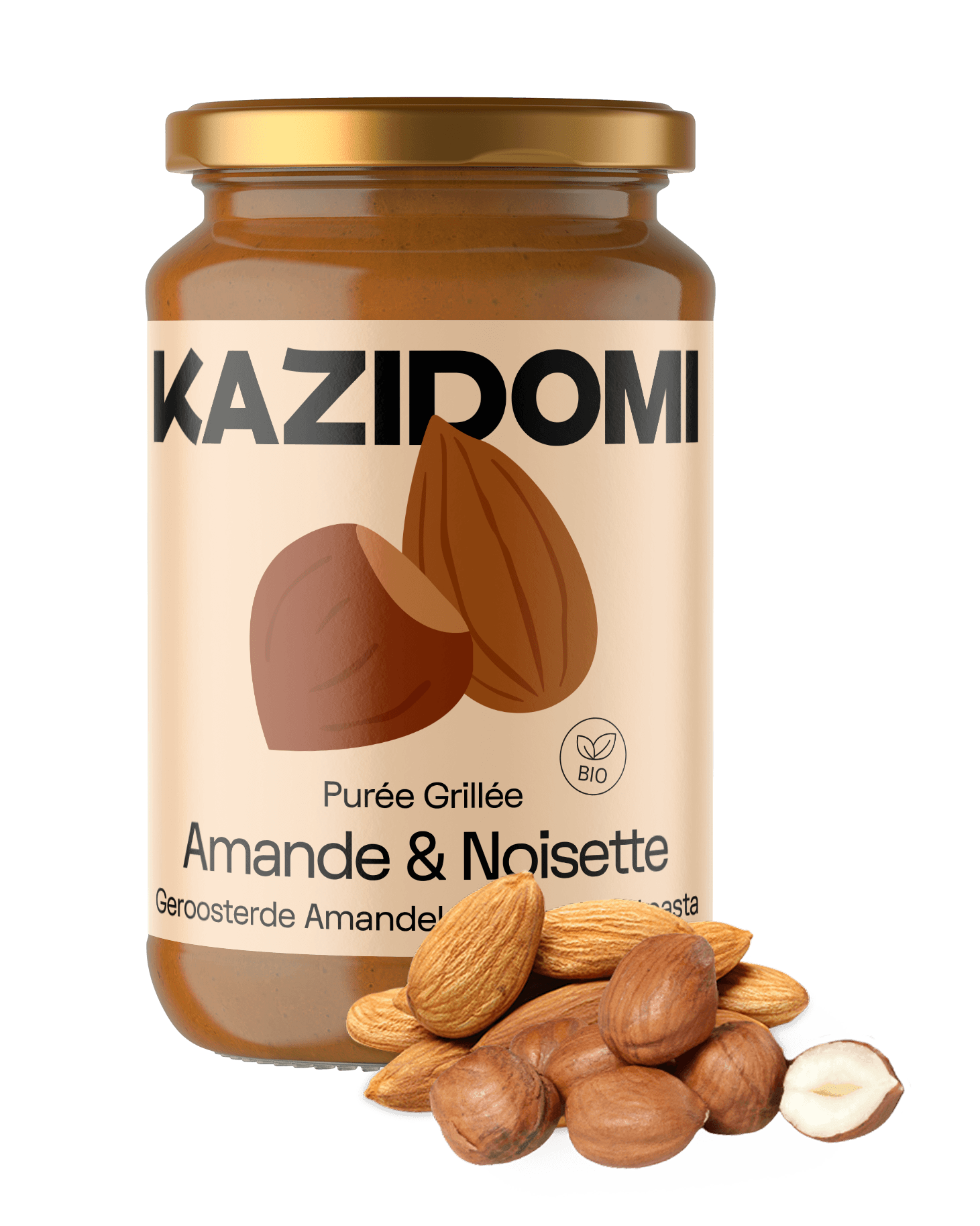 Kazidomi - Wholesale Nut Butter - Roasted Almond & Hazelnut Purée0
