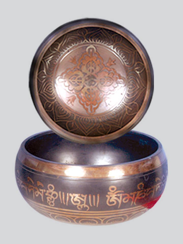 Bol à chanter noir (SB-17M) pour la vente par Kathmandu Imports