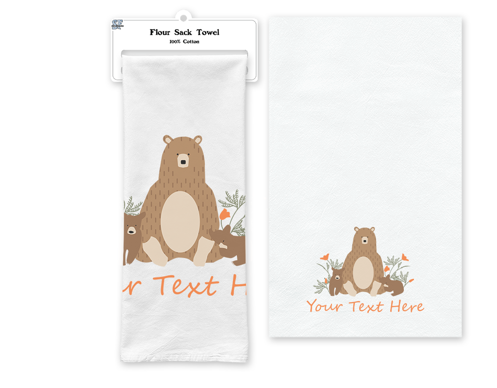 SF Mercantile - Wholesale Tea Towel - Customizable Flour Sack Tea Towel 22" x 36"15