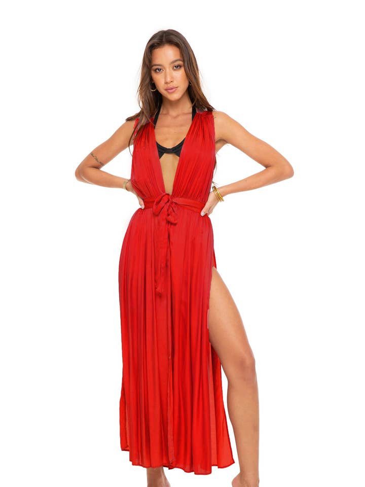 CLEOPATRA MAXI - SCHARLAKENROOD voor wholesale door stellar-dust