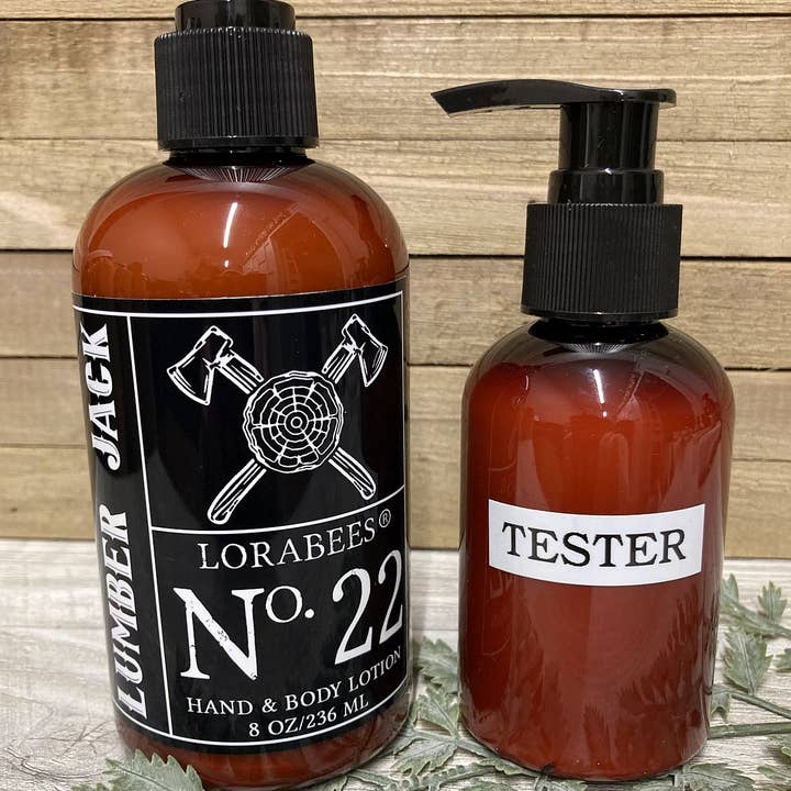 Lorabees - Wholesale Hand Cream/Lotion - Men's - Lumberjack No. 22 Men's Hand & Body Lotion