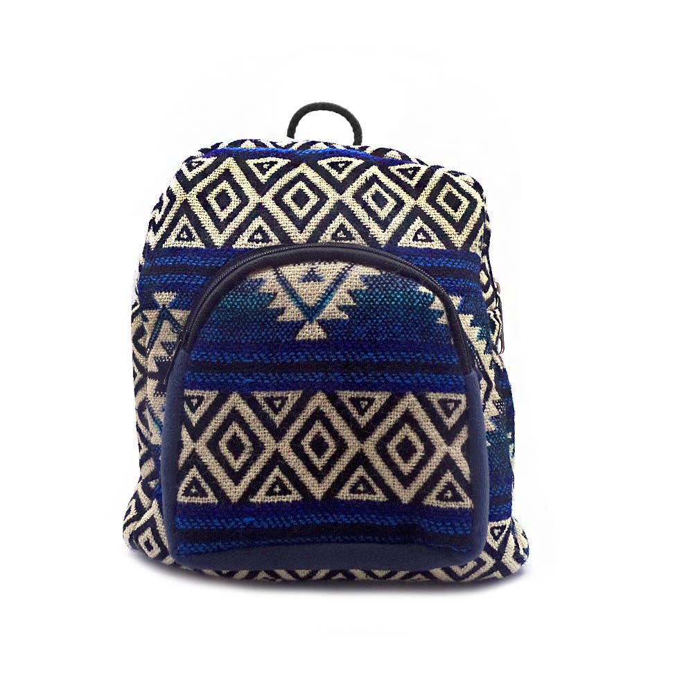 Pichincha - Vente Sac à dos – femme - Sac à dos équatorien à rayures tribales Mini « Baby »12