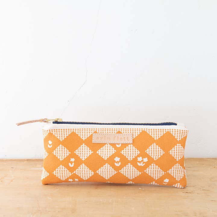 Erin Flett - Wholesale Pencil Case/Pouch - Checkered Quilt Pencil Bag16