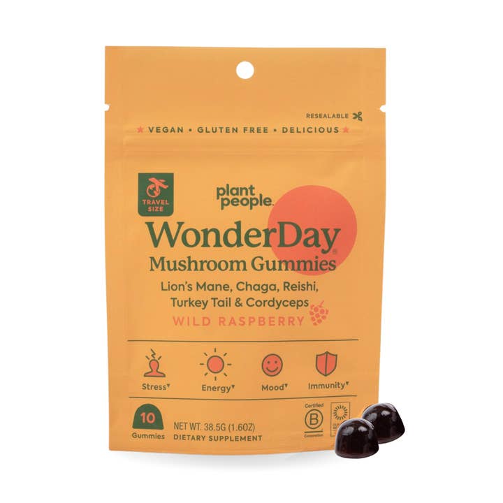 Grab-n-Go Größe: WonderDay Mushroom Gummies für den Großhandel von Plant People
