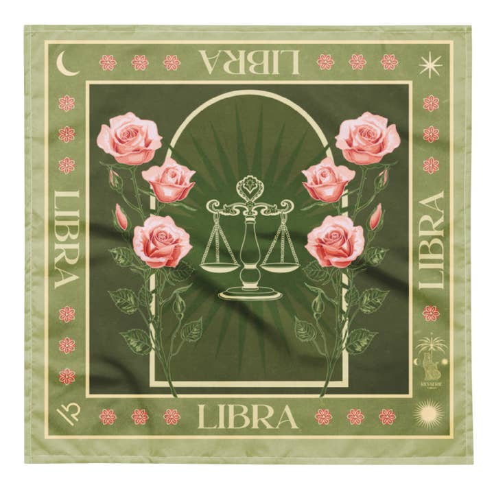 Foulard Bandana Libra pour la vente par Revaerie