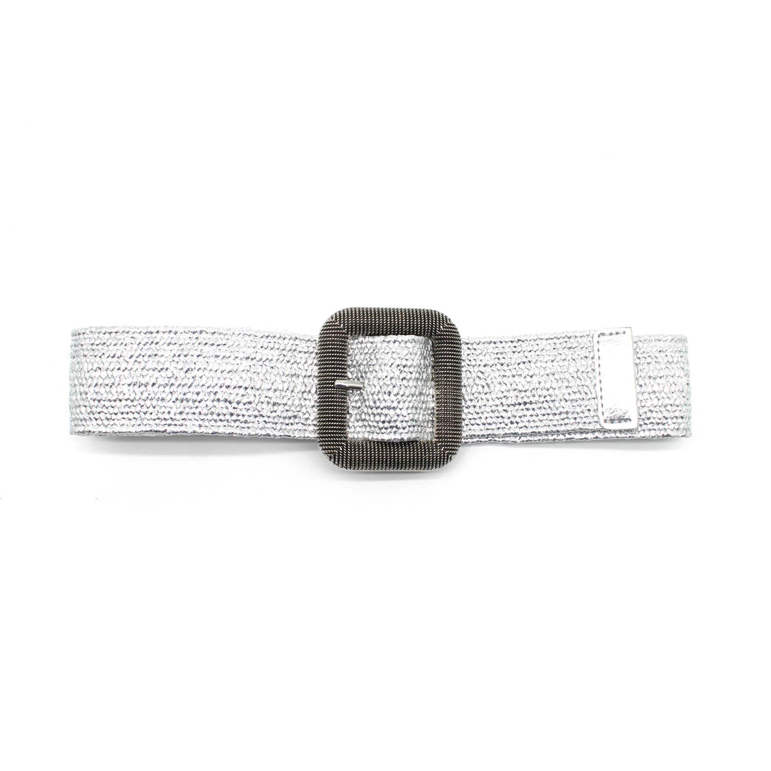 Vimoda - Vente Ceinture – femme - Ceinture Élastique Métallisée2