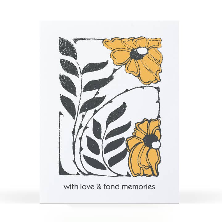 Memories Greeting Card for wholesale by Sweet Bippy Press