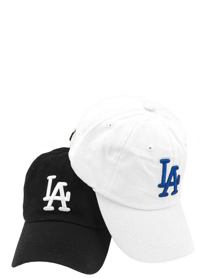LA 3D EMBROIDERY COTTON BASEBALL CAP CH5232-1 for wholesale by anbfashion