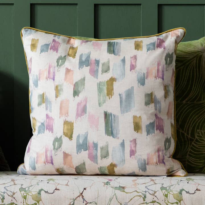 Arwen Printed Cushion Meadow for wholesale by Riva Home