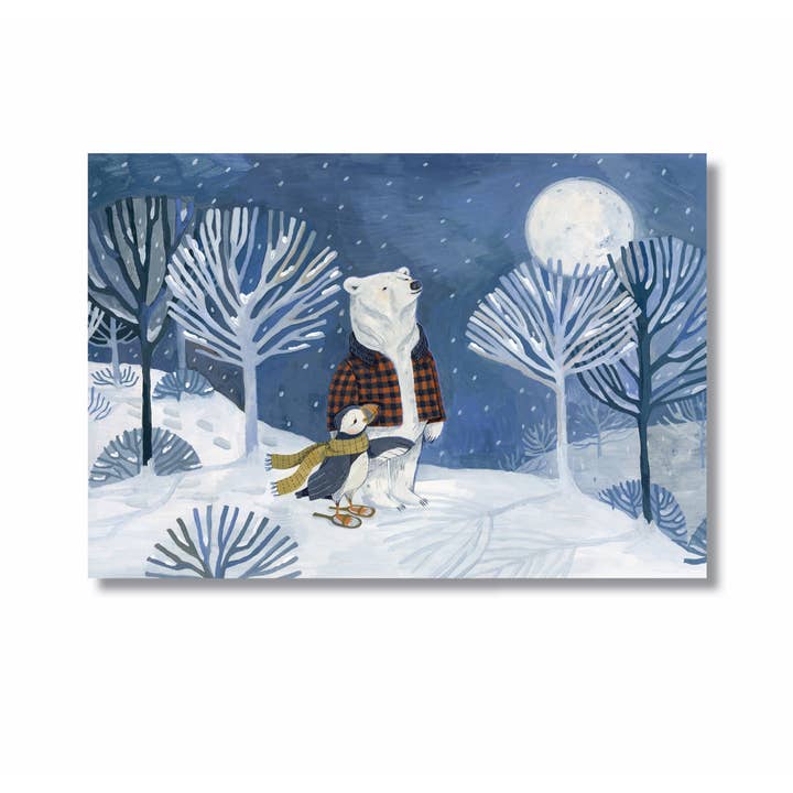 Wintermaandruk voor wholesale door Canyon & Cove Art