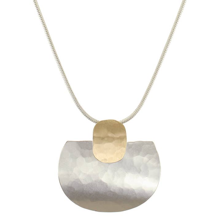 Oval- und Halbkreis-Halskette für den Großhandel von Marjorie Baer