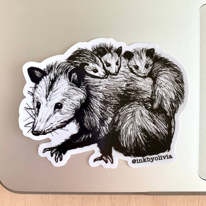 Possum Family for wholesale by Ink By Olivia