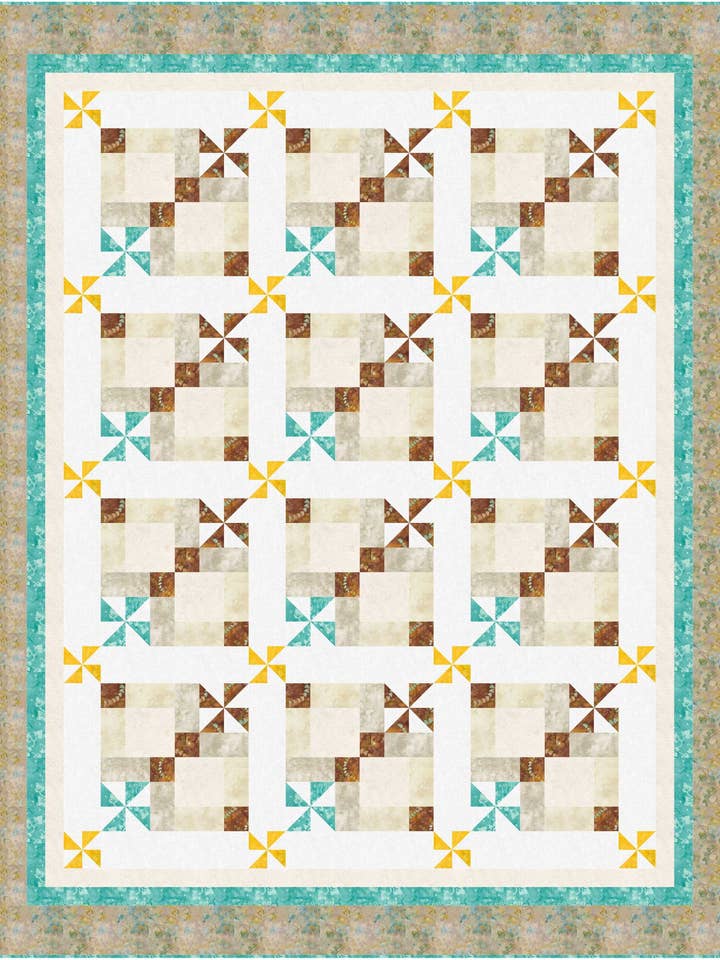 Dragonfly Dance Kast Quilt Mønster for engroshandel hos PhoebeMoon Designs