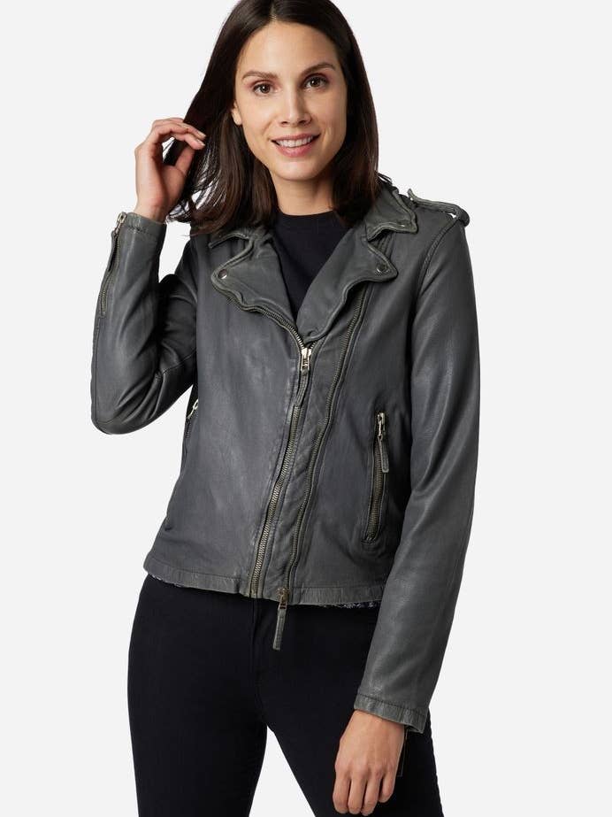 Ricano – wholesale Leather jacket – Women′s – Foxy women's leather jacket - premium lamb leather9