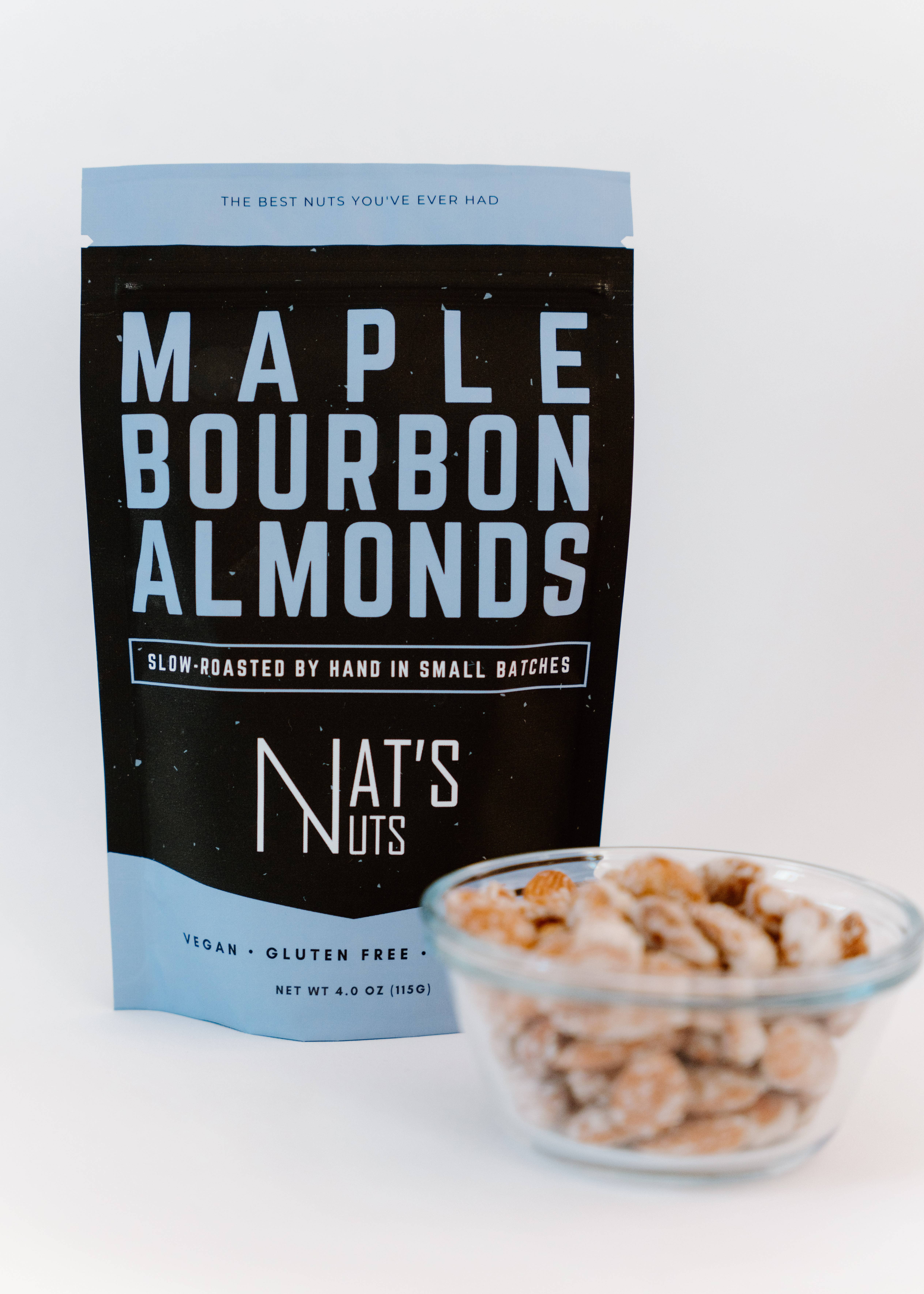 Nat's Nuts - Wholesale Nuts - Maple Bourbon Almonds2