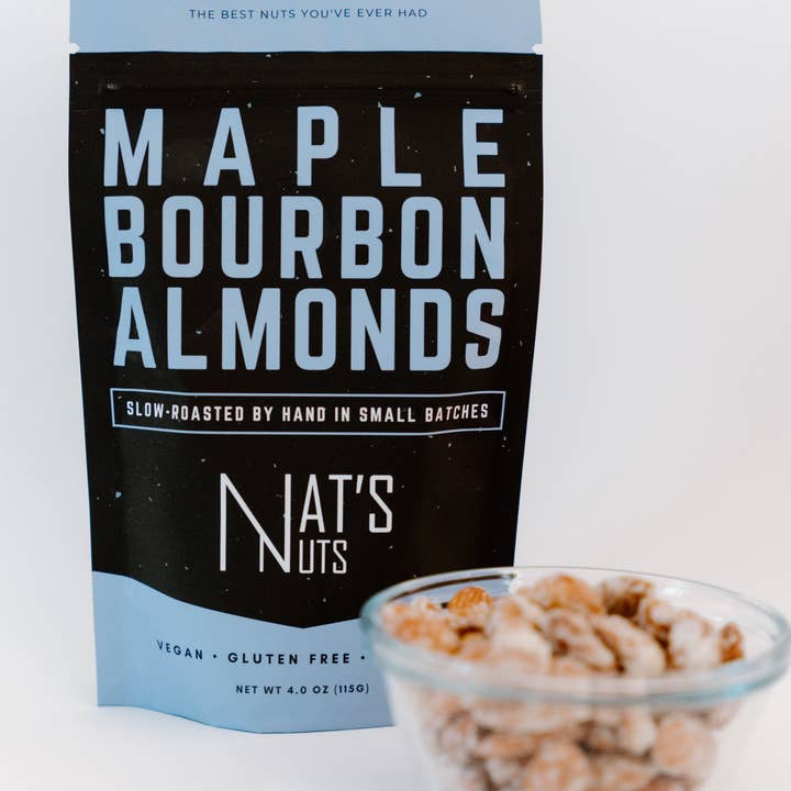 Nat's Nuts - Wholesale Nuts - Maple Bourbon Almonds2