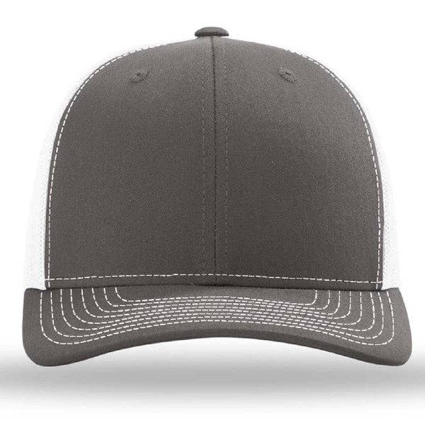 Kodiak Wholesale - Wholesale Trucker Hat - Unisex - Richardson 112 Snapback Trucker Cap - Custom Leather Patch H24