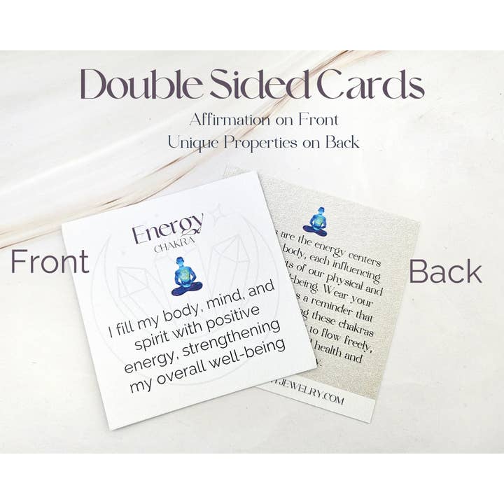 WonderLight Jewelry – Conjunto de ornamentos por atacado – Conjunto de Ornamento Chakra Yoga - Chakra/ Balance9