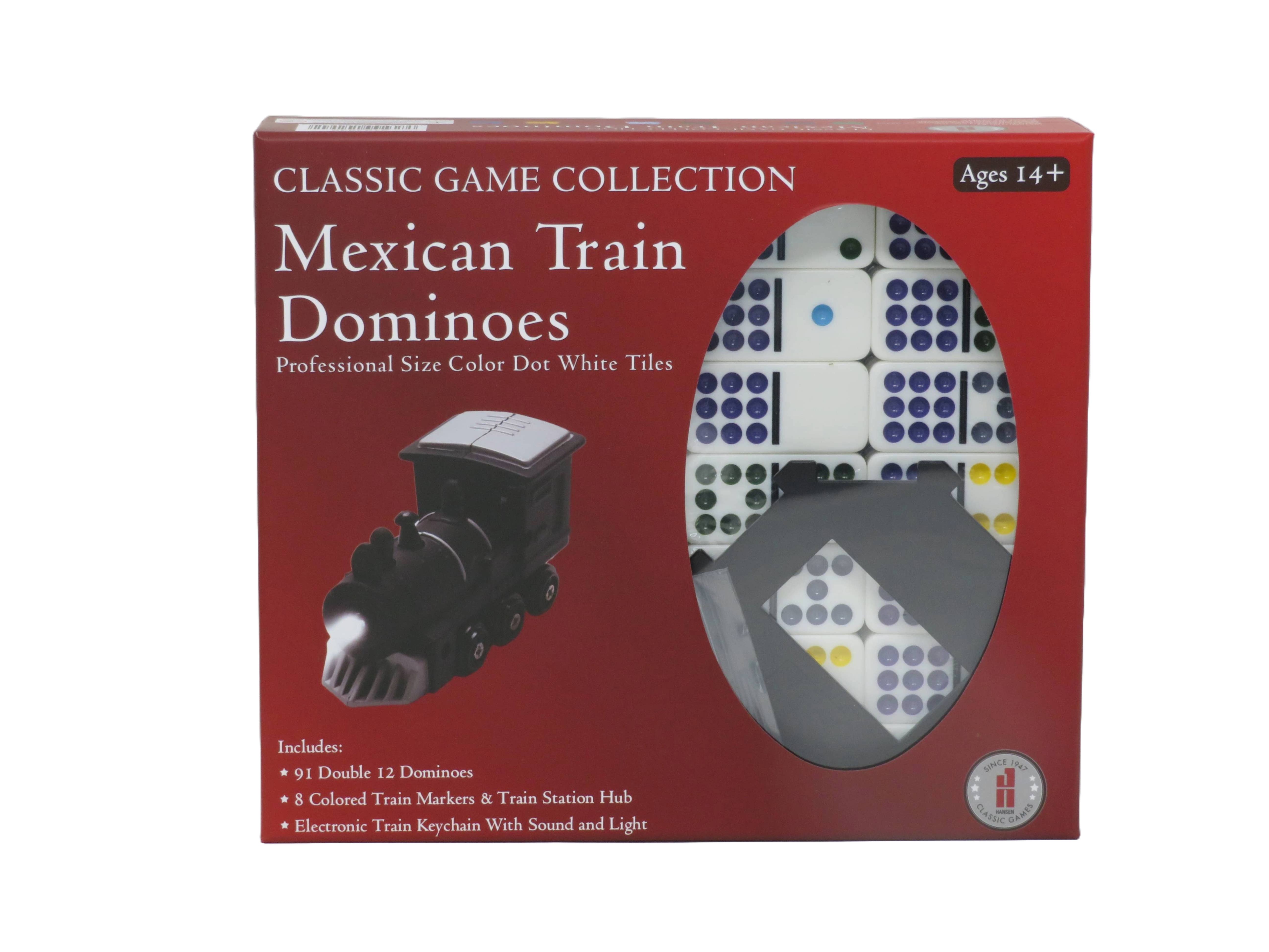 Hansen Game Gift & Toy Company - Wholesale Dominoes - Mexican Train Dominoes2