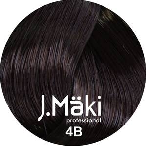 Colore per capelli professionale a basso contenuto di ammoniaca 4Bmedium Chocolate Brow per la vendita all'ingrosso da parte di J.mäki
