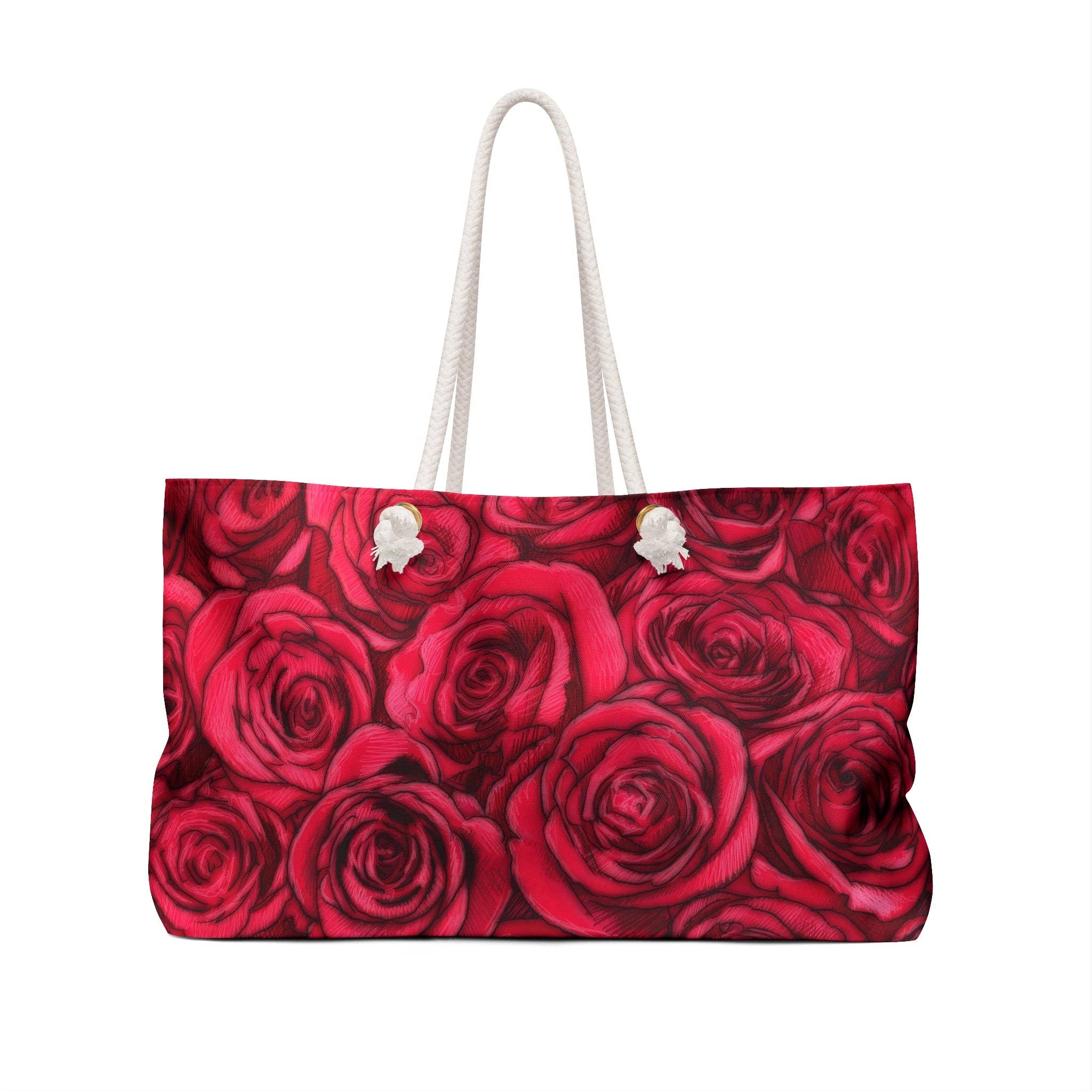 Los Angeles Mercantile™ - Wholesale Weekender Bag - Women's - Rose Weekender Bag4