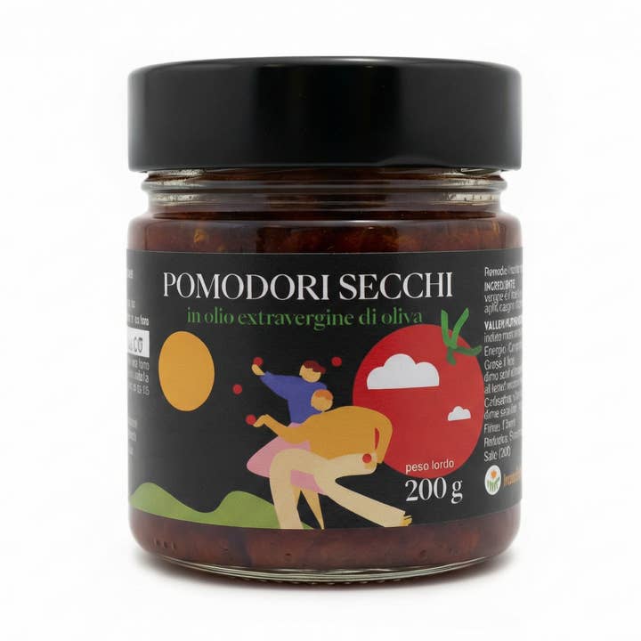 Tomates Secos em Azeite EVO Artesanais - Entrada Gourmet por atacado de Azienda Agricola Minnelea
