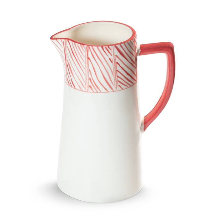 Carafe à eau rouge Namib (1,2 L) pour la vente par Gmundner Keramik Handels GmbH