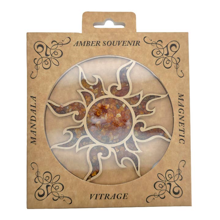 Amberman - Wholesale Suncatcher - Sun Amber Suncatcher/Magnet 11 cm1