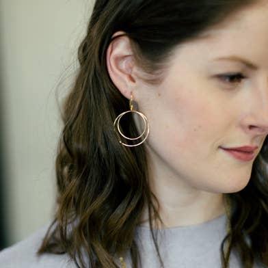 Fair Anita - Wholesale Dangle Earrings - Double Moon Earrings2