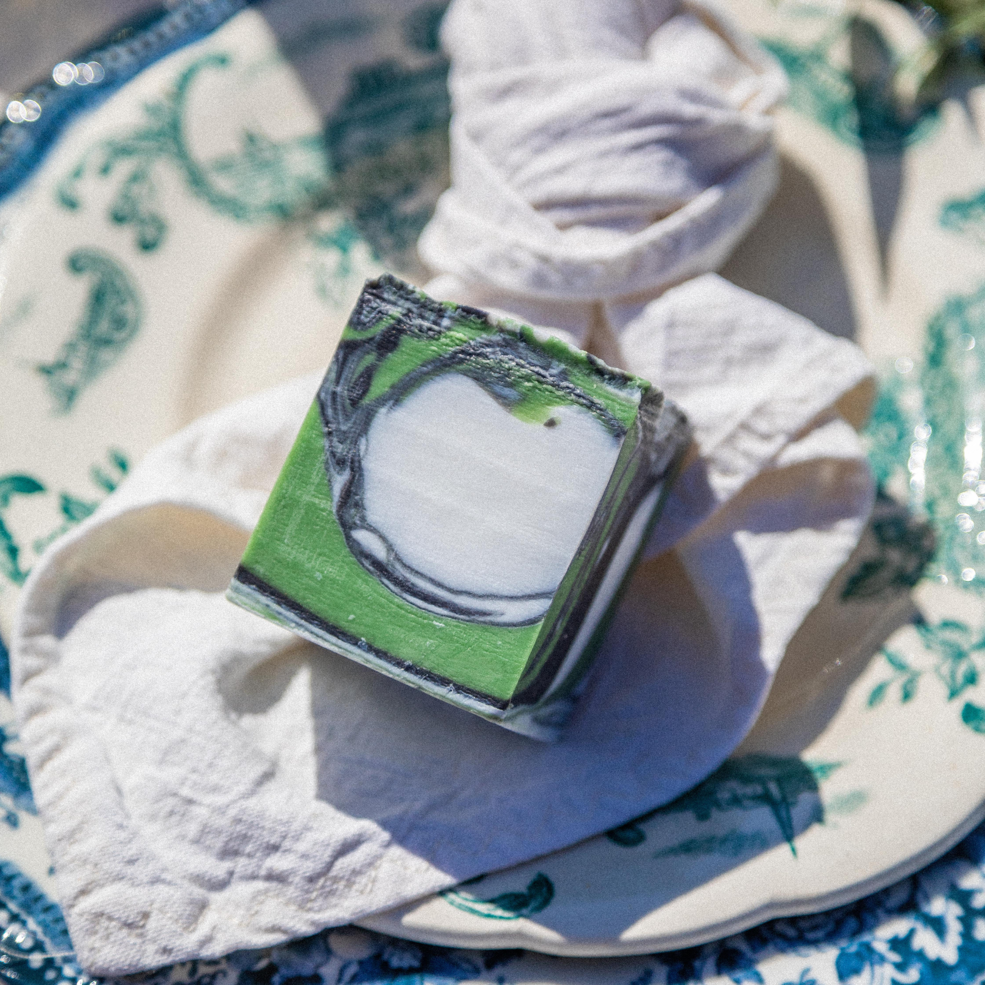 La Savonnerie du Nebbiu – wholesale Bar Soap – Handmade soap Tradition Tiger Mint3