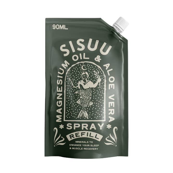 SISUU - Wholesale Pain relief spray/cream - SISUU Magnesium Oil & Aloe Vera Spray Refill - 90 ml
0