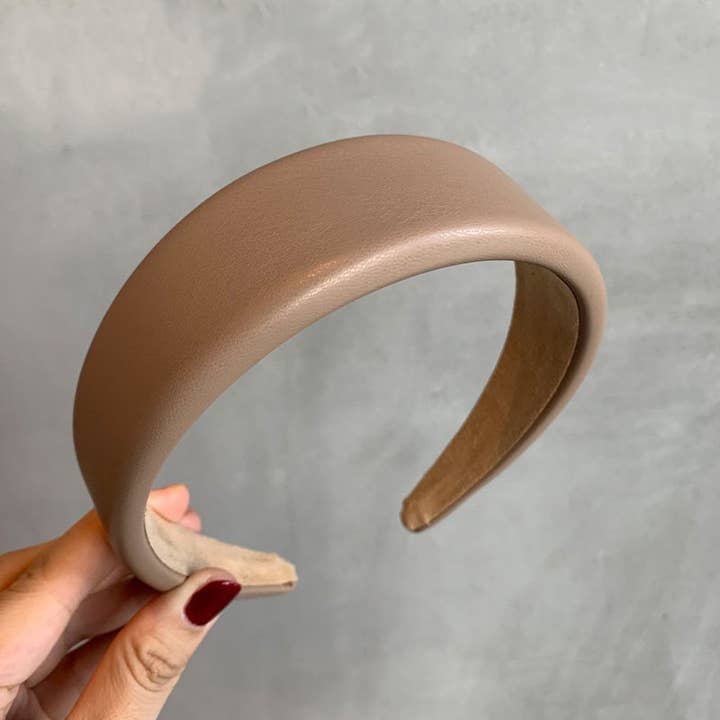 STASI ACCESSORIES - Wholesale Fashion Headband - Women's - Faux Leather Headband0