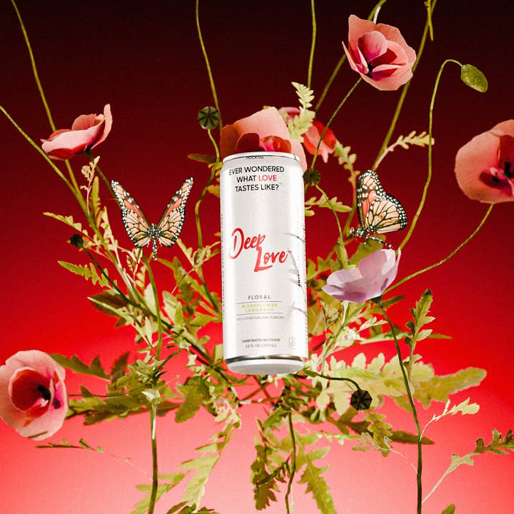 Deep Water USA Inc. "Maker of Floral Beverages" - Wholesale Soda/Carbonated Drink - Deep Love -Floral Lemonades- No Added Sugar + All-Natural-3