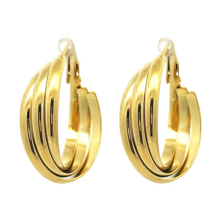 AMORINO SRL - Vendita all'ingrosso Orecchini a cerchio - Classico Orecchino Cerchio - HDX2356E8142