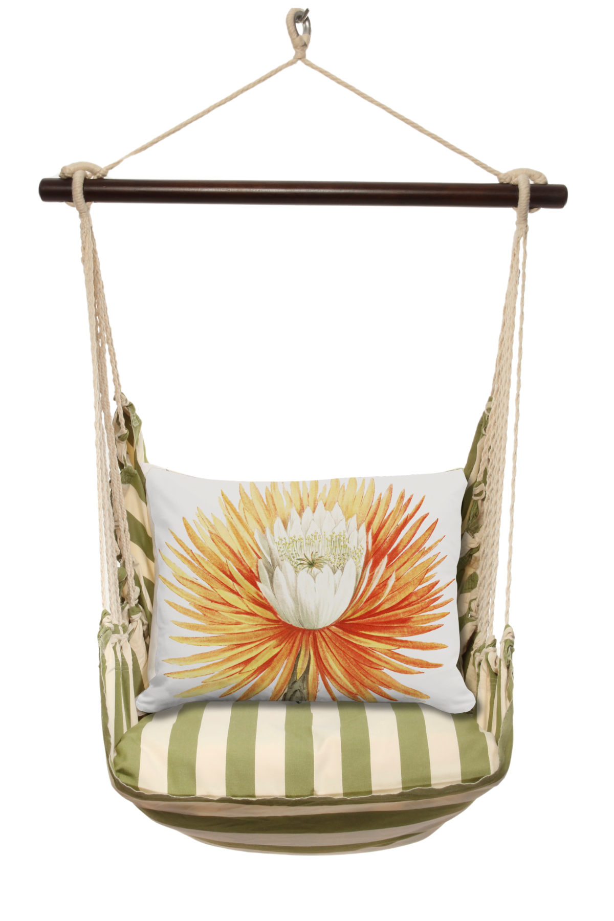 Magnolia Casual - Wholesale Swing Set - Hammock Swing 4-Piece Set indoor / outdoor - Summer Palms5