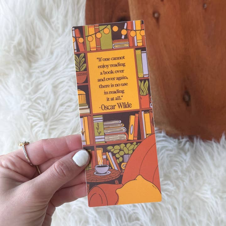 Oscar Wilde Quote Bookmark Sticker for wholesale by Big Moods