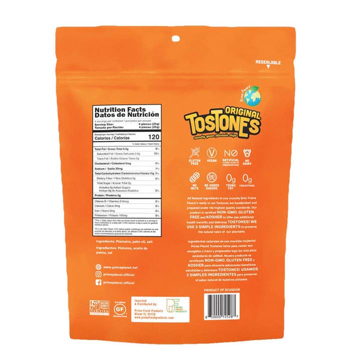 International Loft - Wholesale Chips - Prime Planet Tostones Green Plantains Original Flavor1