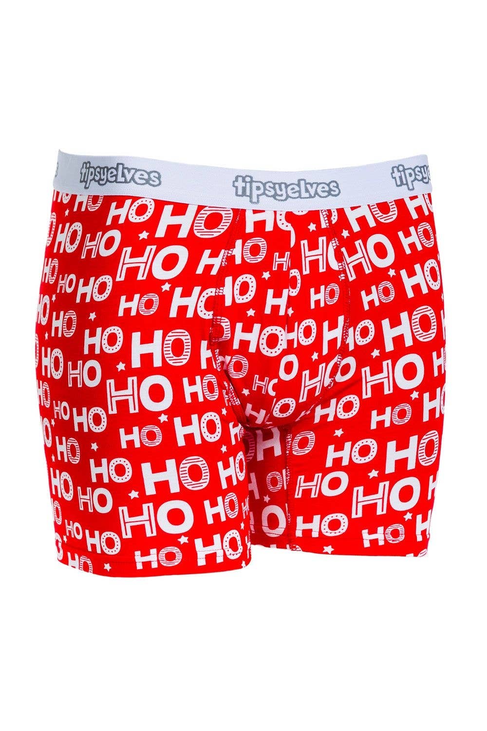 Mens Ugly Christmas Xmas Lights Moose Novelty Underwear Boxer Briefs 