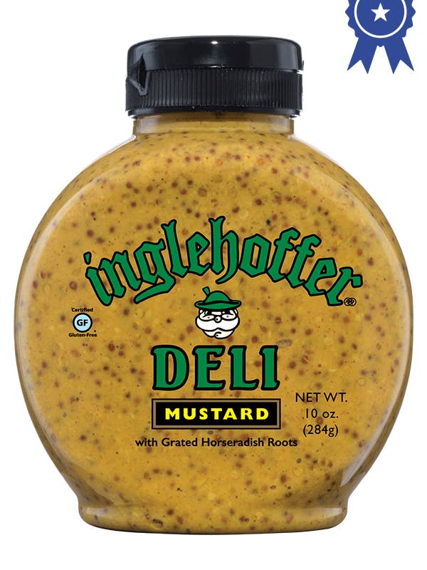 Inglehoffer Deli Mustard 10oz for wholesale by Beaverton Foods