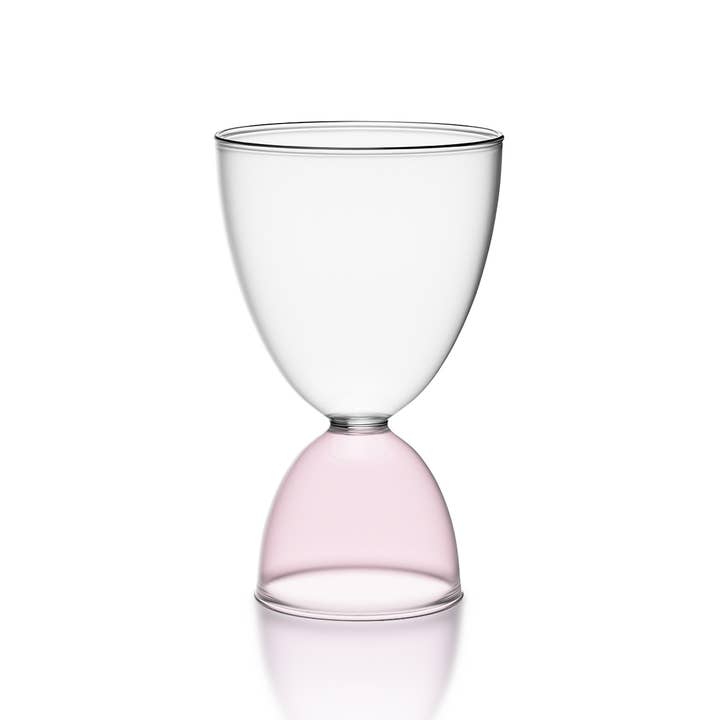 Mamo - Wholesale Cocktail/liquor glass - Classic clear + pink1