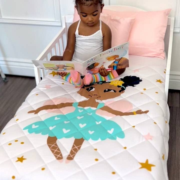 Crib Quilt for wholesale by Little Muffincakes Boutique