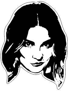 Schitts Creek - Annie Murphy - Wood Ornament, Magnet, Keycha for wholesale by LetterCraft