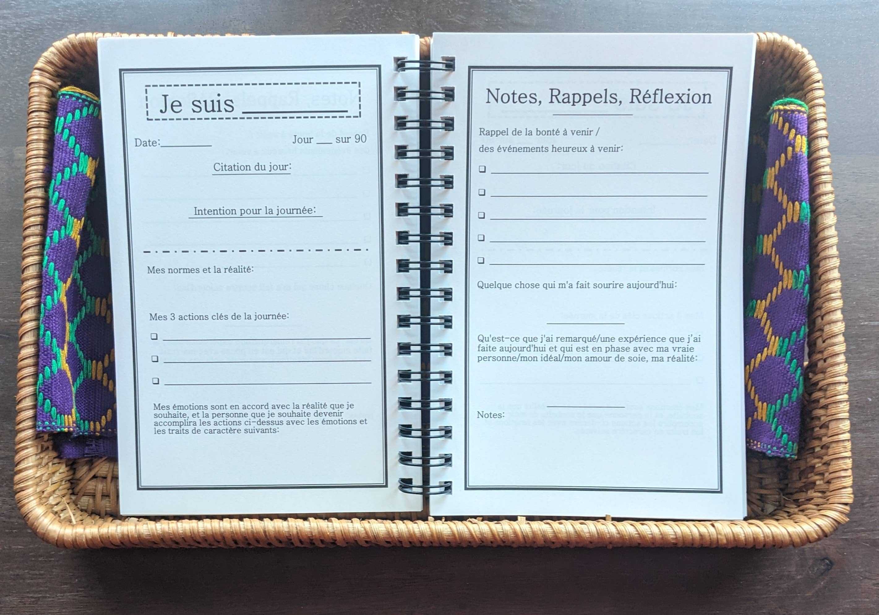 HCJunction and InHeritage Herbs - Wholesale Journal/Diary - 90day Journey Journal & Planner: CUSTOMIZE COVER & ONE PAGE7