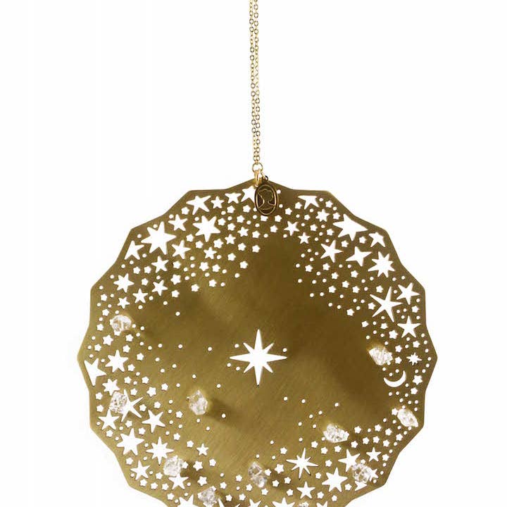 Ariana Ost - Wholesale Ornament - Celestial Herkimer Diamond Ornament