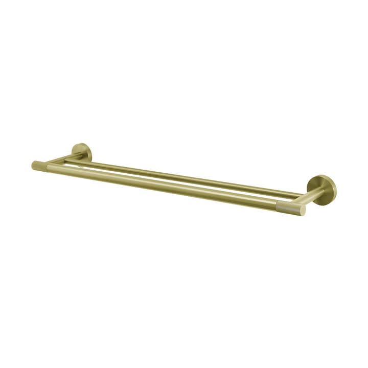 Swiss Madison - Wholesale Towel Holder/Hanger - Avallon 24" Double Towel Bar in Brushed Gold1