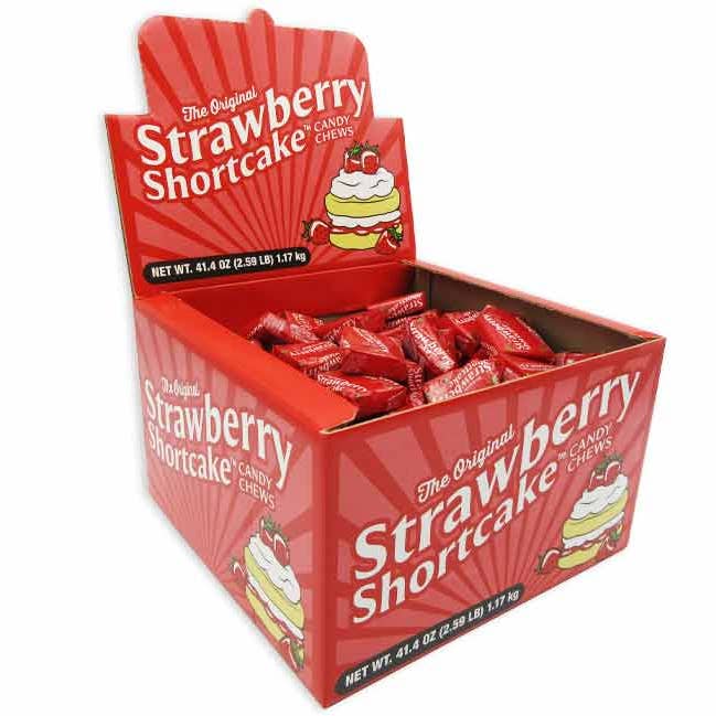 Strawberry Shortcake Taffy 0.32oz - 140ct for wholesale by I Got Your Candy